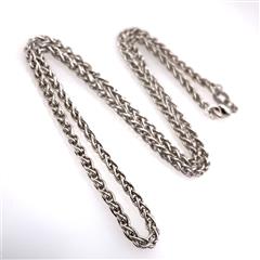 James Avery Sterling Silver Wheat Chain